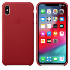 Apple iPhone® Xs Max Original Leather Case (Red)