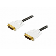 DVI cable male-male 1,8m