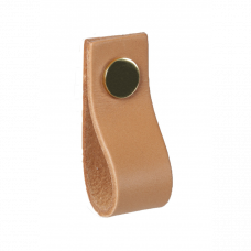 Epoq Cuoio Natural Leather Brass/Chrome Handle