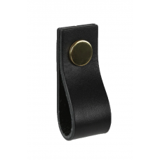 Epoq Cuoio Black Leather Brass/Chrome Handle