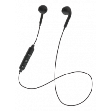 STREETZ Semi-in-ear Bluetooth headset, optimal fitness, media controller, black