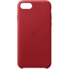 Apple - iPhone® SE Leather Case (Red)