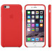 Apple iPhone 6/6s Silikonskal - Röd