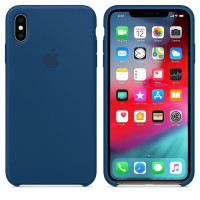 Apple iPhone XS Max Silicone Case original - (Blue Horizon)
